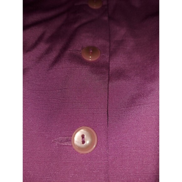 Vintage A'maglia Blazer Purple Womans Size 12 1970's Union Made - Picture 11 of 11